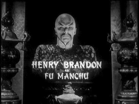 henrybrandon1 The Filmography of Fu Manchu