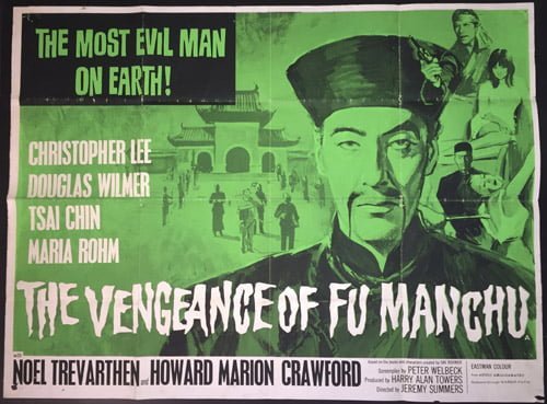 vengeanceFuManchu The Filmography of Fu Manchu