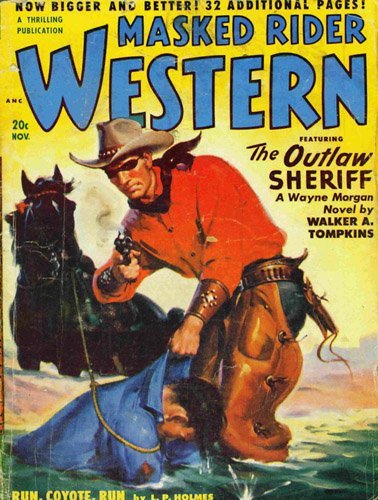 MaskedRider1950 11 The Outlaw Sheriff by Walker A. Tompkins