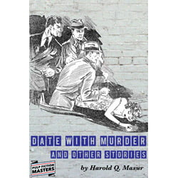 Pulp Fiction Book Store Date With Murder and Other Stories by Harold Q. Masur 1